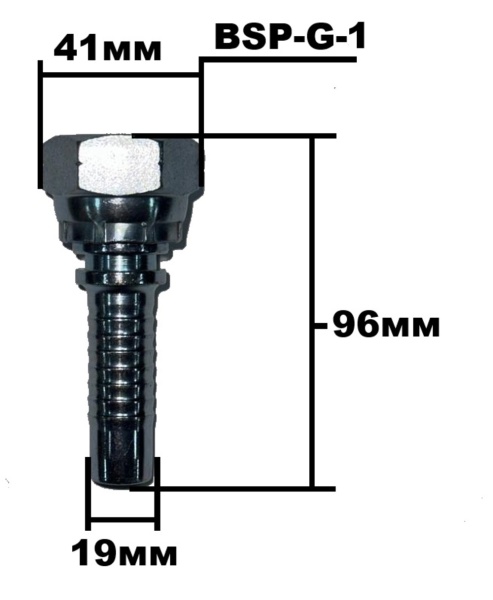 Фитинг BSP G 1 4201-16-12